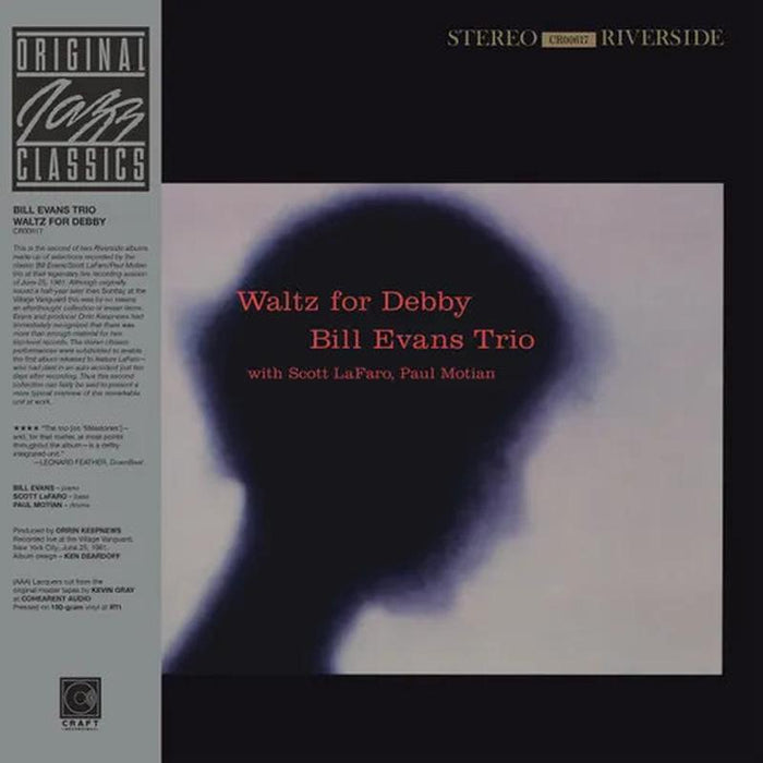 The Bill Evans Trio – Waltz For Debby LP vinyl record, image 1 of 2