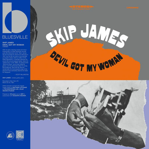 Skip James – Devil Got My Woman ( Bluesville Acoustic Sounds Series) LP vinyl record, image 1 of 2