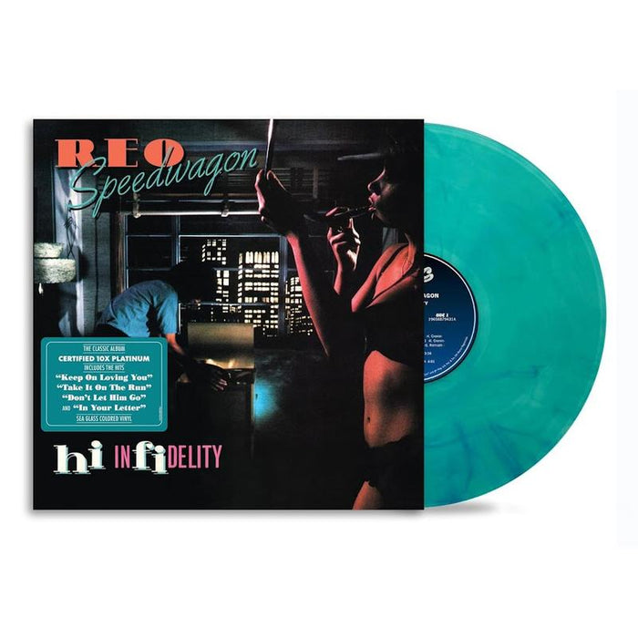 REO Speedwagon – Hi Infidelity (translucent "Sea Glass" vinyl) - Image 2