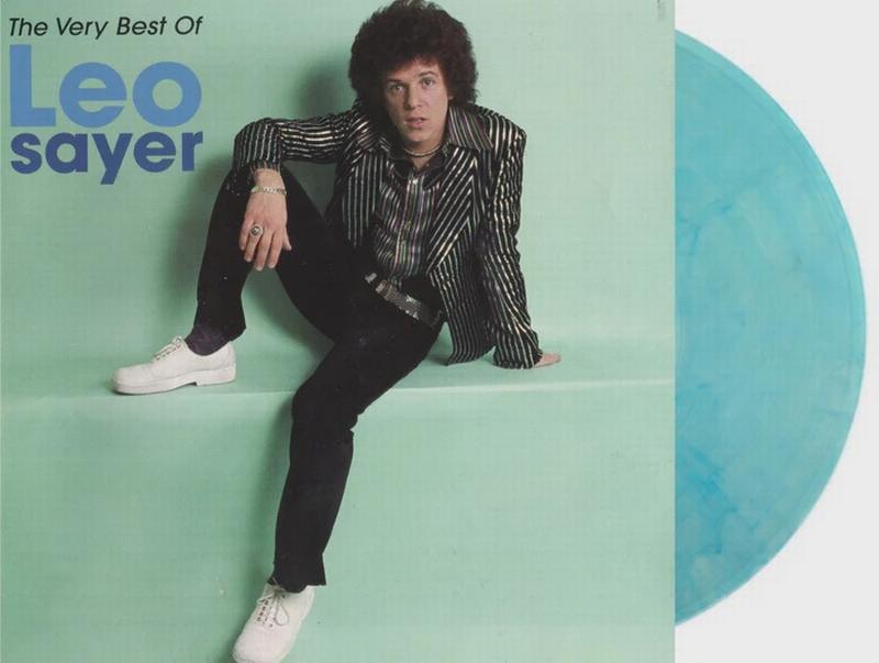 Leo Sayer – The Very Best of Leo Sayer (Blue Vinyl) LP vinyl record, image 2 of 2