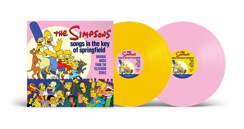 The Simpsons - Songs in the Key of Springfield (2xLP) LP vinyl record, image 2 of 2