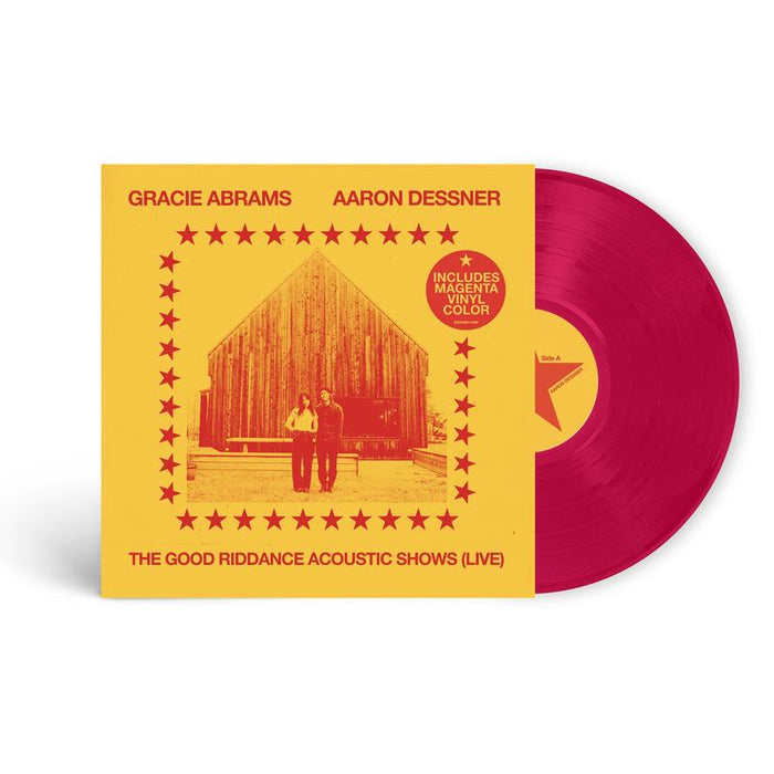Gracie Abrams – The Good Riddance Acoustic Shows (Live, Magenta Vinyl) LP vinyl record, image 3 of 3