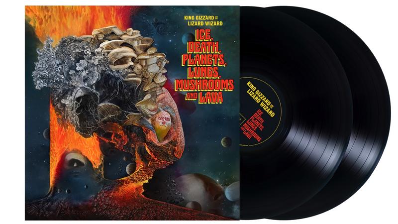 King Gizzard And The Lizard Wizard – Ice, Death, Planets, Lungs, Mushrooms And Lava (2xLP) - Image 2