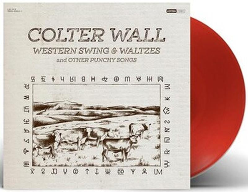 Colter Wall – Western Swing & Waltzes And Other Punchy Songs (Red Vinyl) LP vinyl record, image 2 of 2