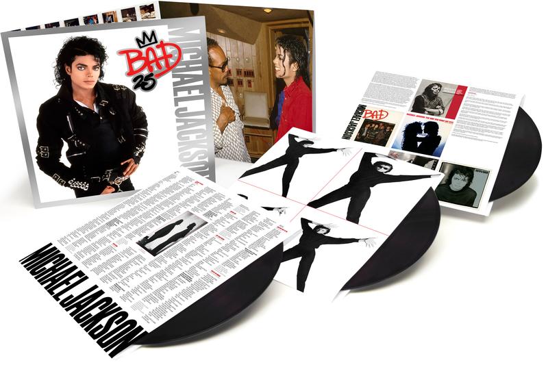 Michael Jackson – Bad 25 (3xLP, 25th Anniversary) LP vinyl record, image 2 of 2