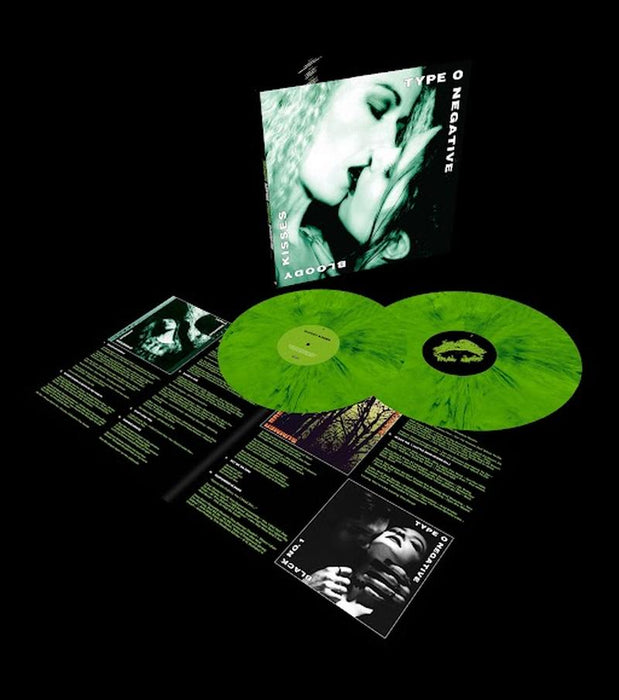 Type O Negative – Bloody Kisses (2xLP, 30th Anniversary Edition, Green and Black Vinyl) - Image 2