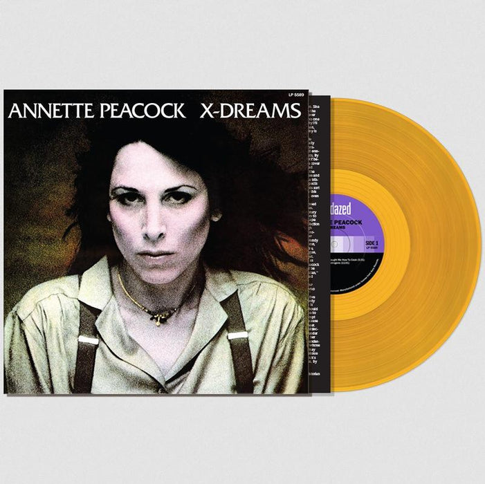 Annette Peacock – X-Dreams (Gold Vinyl) LP vinyl record, image 2 of 2