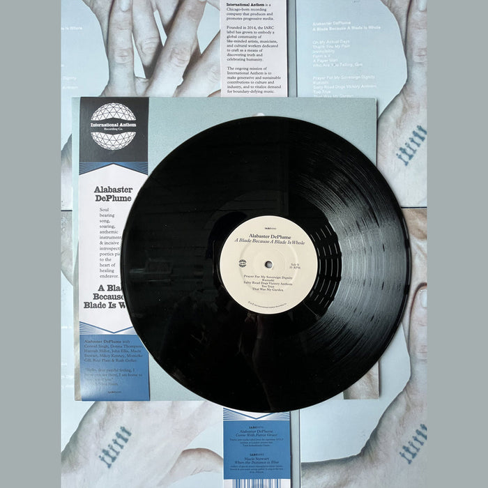 Alabaster DePlume – A Blade Because A Blade Is Whole LP vinyl record, image 3 of 3
