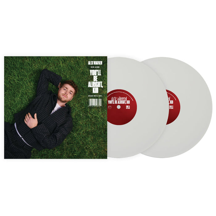 Alex Warren – You'll Be Alright Kid (2xLP, White vinyl) LP vinyl record, image 2 of 3