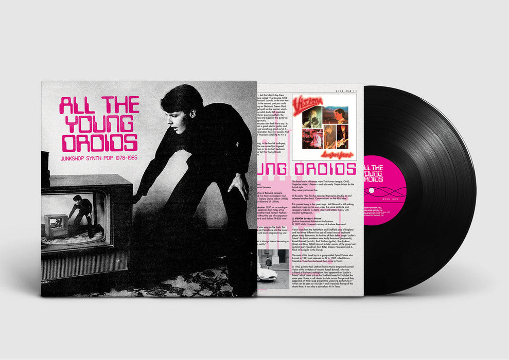 Various – All The Young Droids - Junkshop Synth Pop 1978-1985 (2xLP) - Image 3