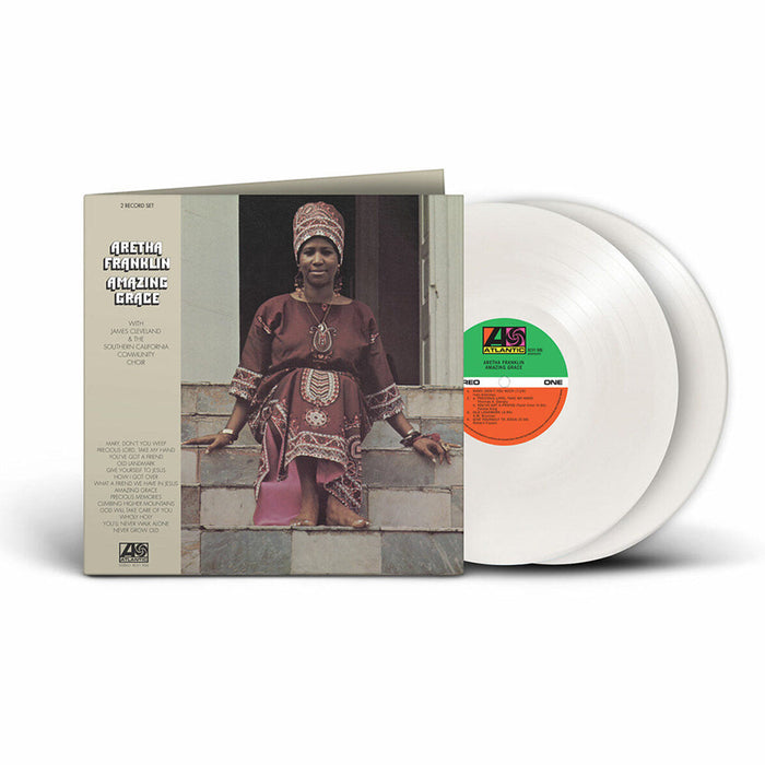 Aretha Franklin – Amazing Grace (2xLP, Gatefold, White Vinyl) LP vinyl record, image 2 of 2