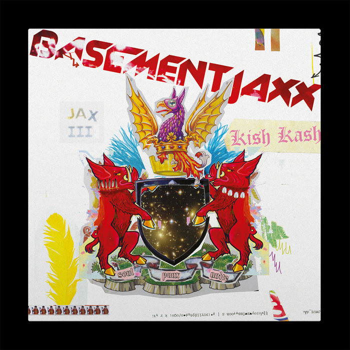 Basement Jaxx – Kish Kash (2xLP, Red White vinyl) - Image 1