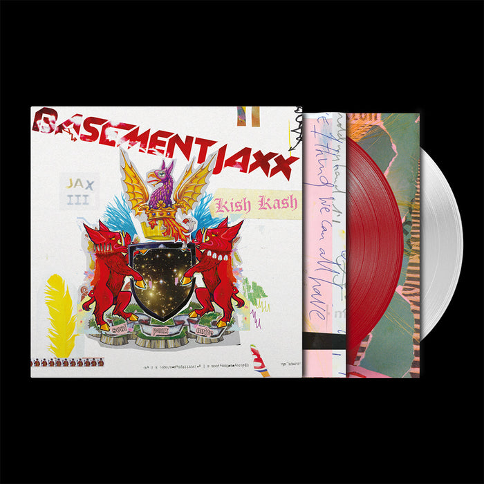 Basement Jaxx – Kish Kash (2xLP, Red White vinyl) - Image 3