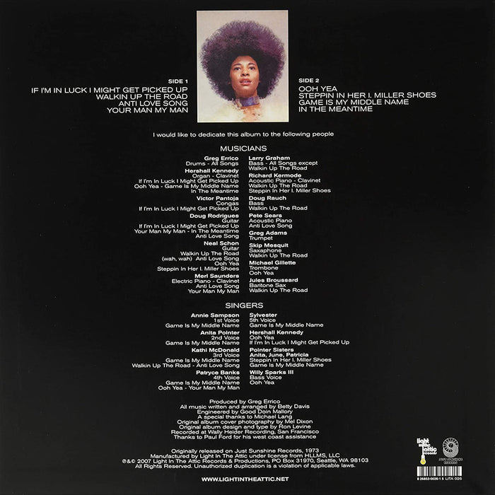 Betty Davis – Betty Davis - Image 2