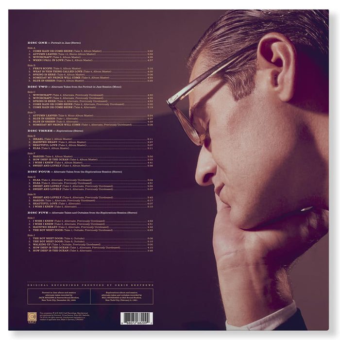 The Bill Evans Trio – Haunted Heart: The Legendary Riverside Studio Recordings (5xLP) - Image 4
