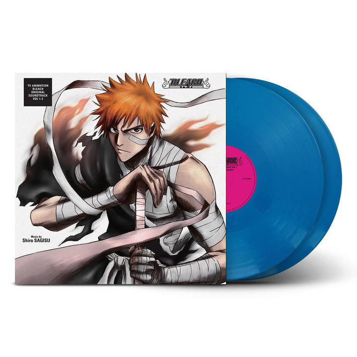 Shiro Sagisu – BLEACH Original Soundtrack Vinyl Edition (2xLP- Blue Translucent Vinyl) LP vinyl record, image 3 of 3