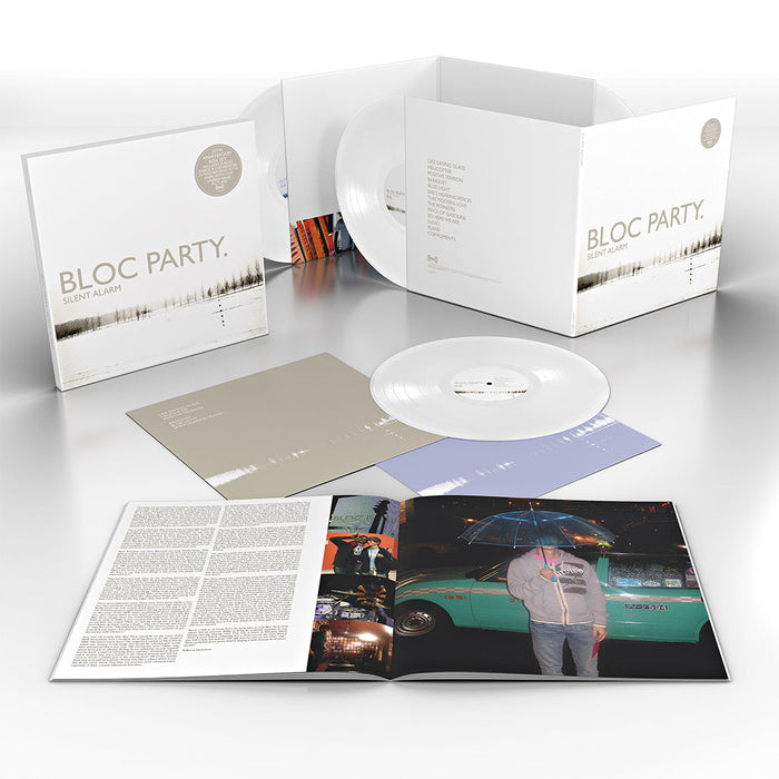 Bloc Party – Silent Alarm (4xLP, White Vinyl, 20th Anniversary Deluxe Boxset) LP vinyl record, image 2 of 2