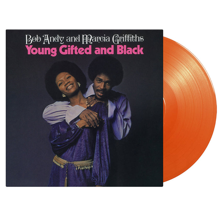 Bob Andy, Marcia Griffiths – Young Gifted And Black (Orange vinyl) LP vinyl record, image 2 of 4