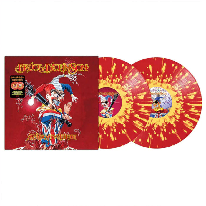 Bruce Dickinson – Accident Of Birth (2xLP, Red / yellow Splatter) - Image 2