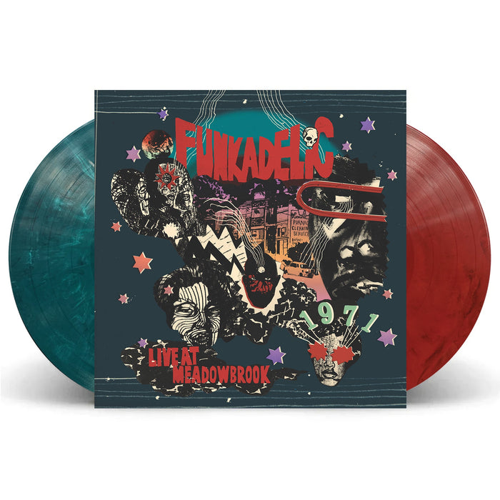 Funkadelic – Live at Meadowbrook 1971 (2xLP, Red Vinyl, RSD BF 2026) LP vinyl record, image 2 of 2