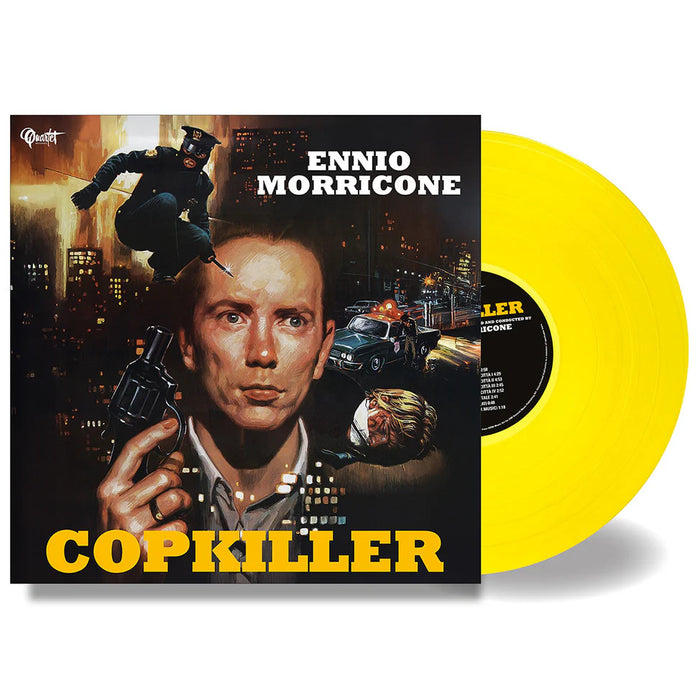 Ennio Morricone – Copkiller (Original Soundtrack) (Yellow Vinyl) LP vinyl record, image 2 of 2