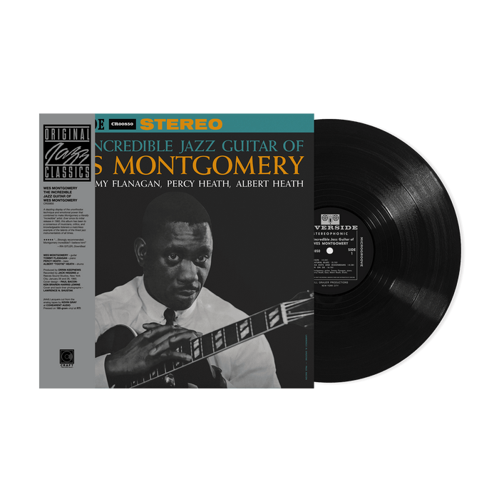 Wes Montgomery - The Incredible Jazz Guitar Of Wes Montgomery (OJC) LP vinyl record, image 2 of 2