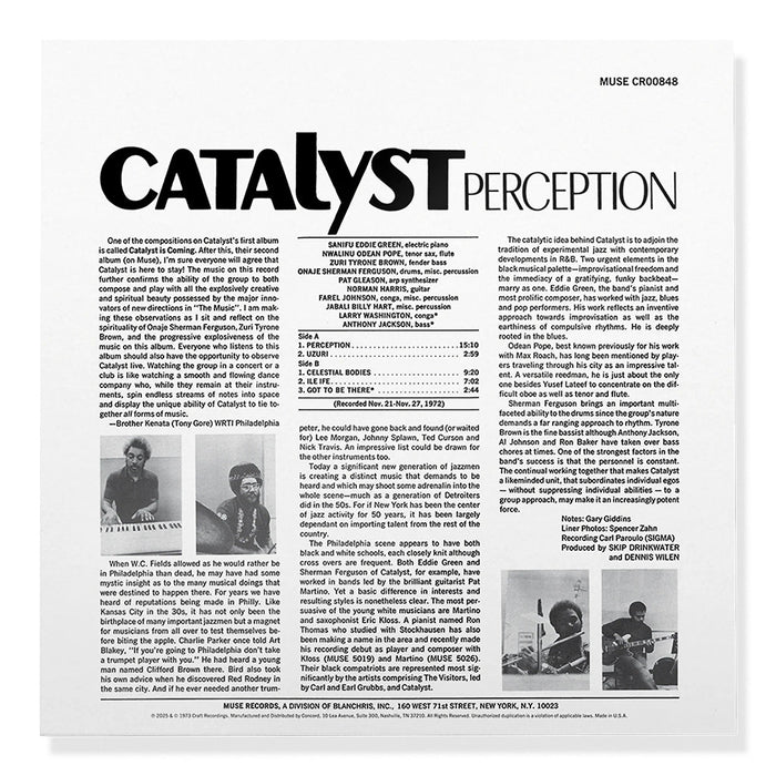 Catalyst – Perception (jazz Dispensary Top Shelf Series) - Image 3