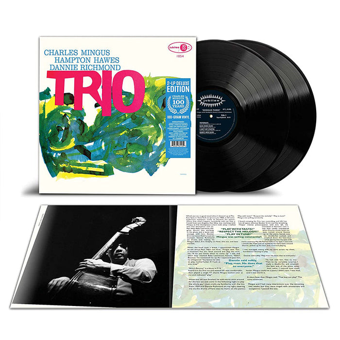 Charles Mingus, Hampton Hawes, Dannie Richmond – Mingus Three (2xLP) LP vinyl record, image 2 of 3