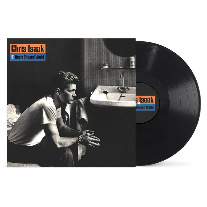 Chris Isaak – Heart Shaped World LP vinyl record, image 2 of 2