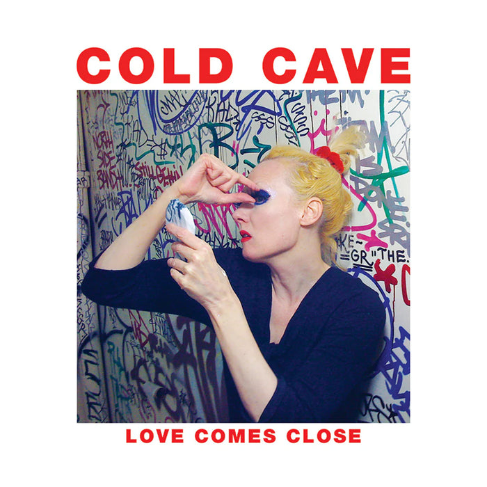 Cold Cave – Love Comes Close (Ruby Red Glitter) LP vinyl record, image 1 of 2