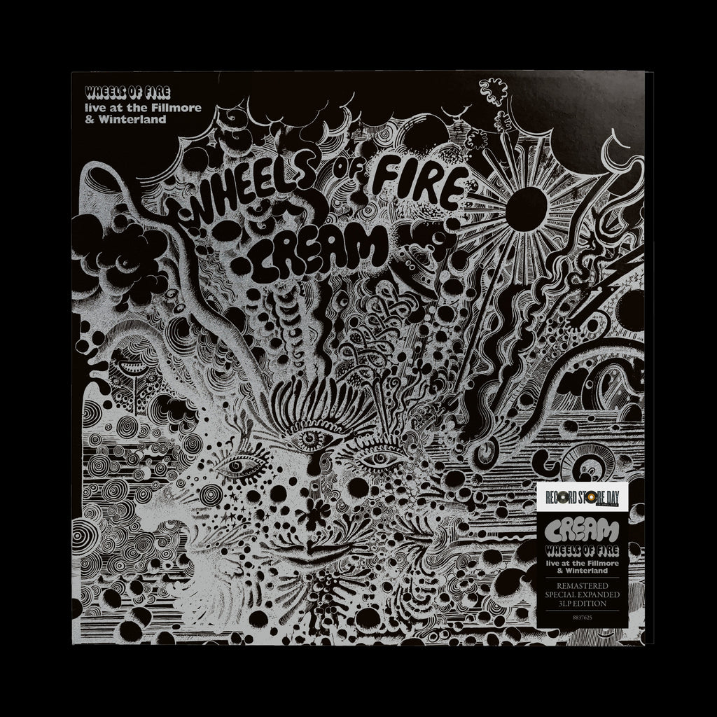 Cream – Wheels Of Fire: Live At The Fillmore & Winterland (3xLP
