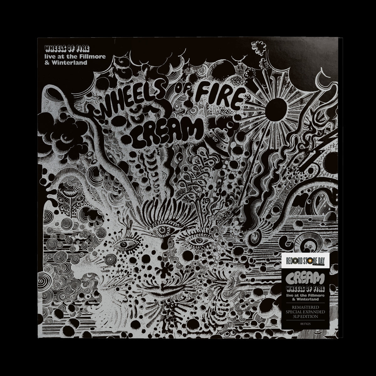 Cream Wheels of Fire 旧規格　未開封 Cream Wheels of Fire 旧規格 未開封 【公式通販】