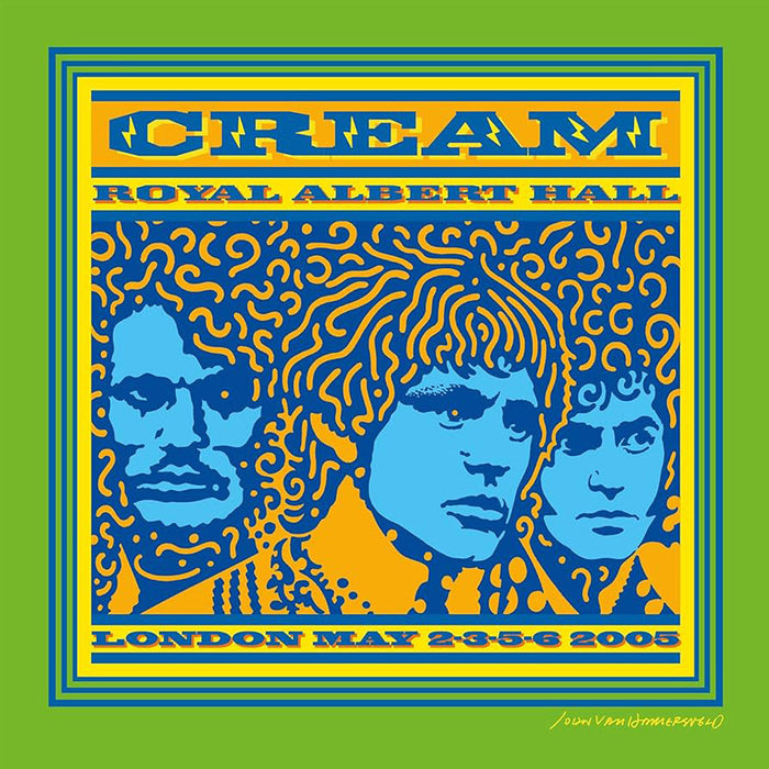 Cream - Royal Albert Hall London May 2-3-5-6 2005  (3xLP, Limited Edition Blue & Green Splatter Vinyl) - Image 1