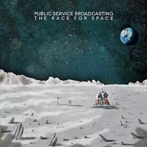 Public Service Broadcasting – The Race For Space LP vinyl record, image 1 of 2