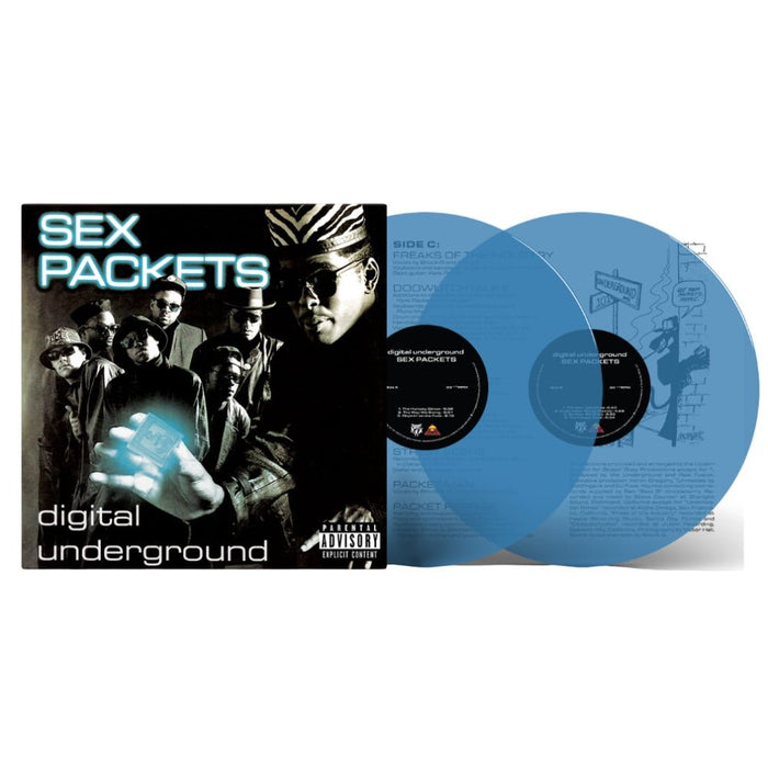 Digital Underground – Sex Packets (2xLP, Translucent Blue Vinyl) LP vinyl record, image 3 of 3