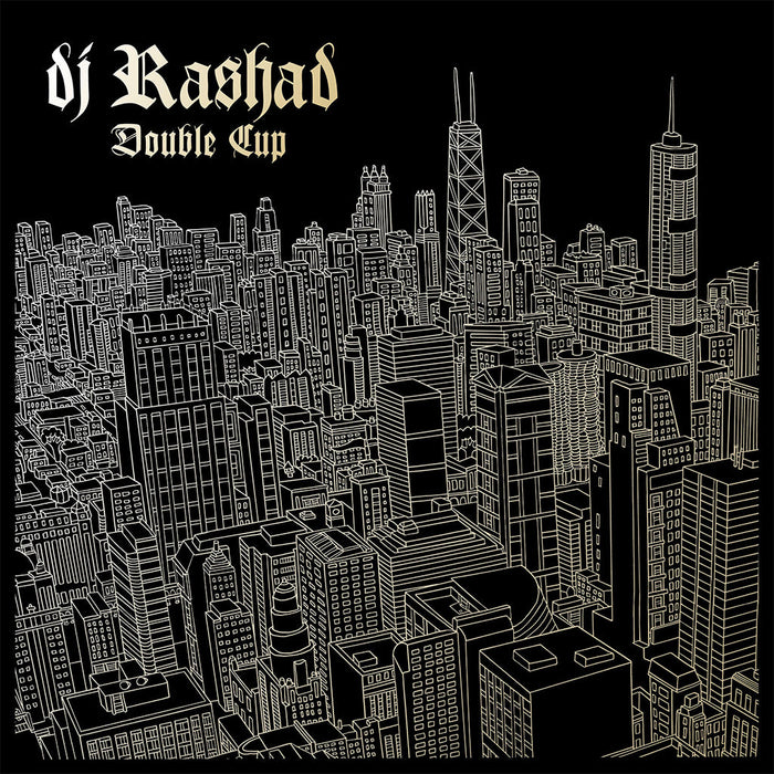DJ Rashad – Double Cup (2xLP, Gold vinyl) - Image 1