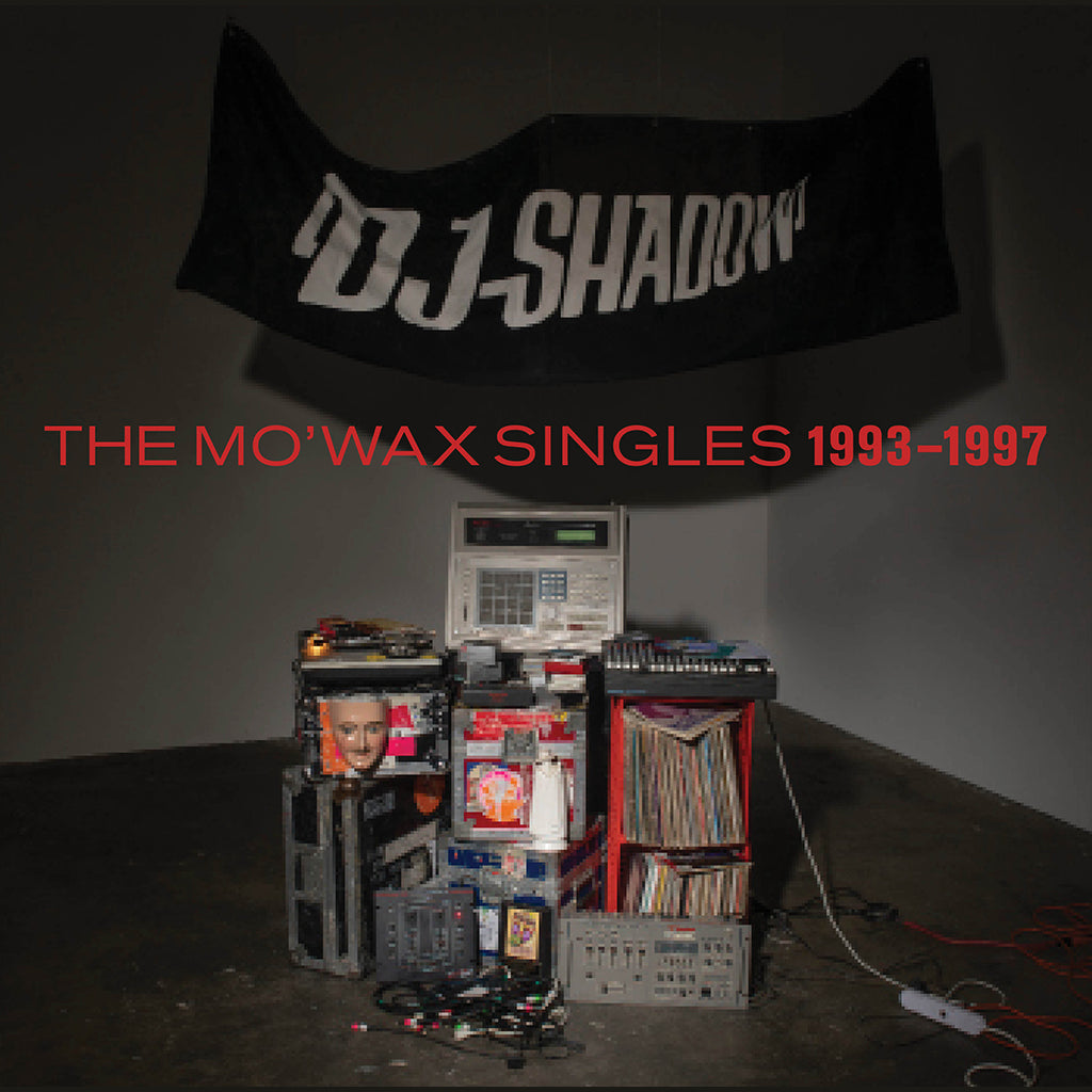 DJ Shadow – The MoʼWax Singles 1993-1997 (8xLP, Red Vinyl, 25th