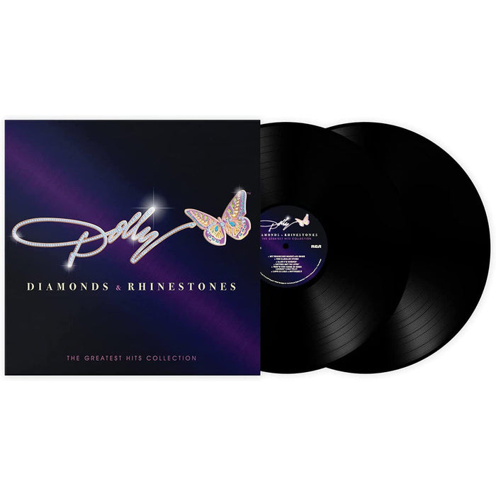 Dolly Parton – Diamonds & Rhinestones - The Greatest Hits Collection (2xLP) LP vinyl record, image 3 of 3