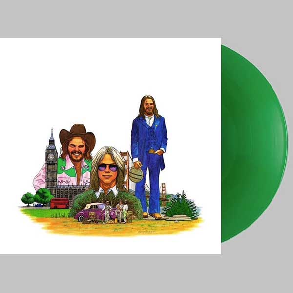 America – History America's Greatest Hits (Emerald Green Clear Vinyl, 50th Anniversary Edition) LP vinyl record, image 2 of 2