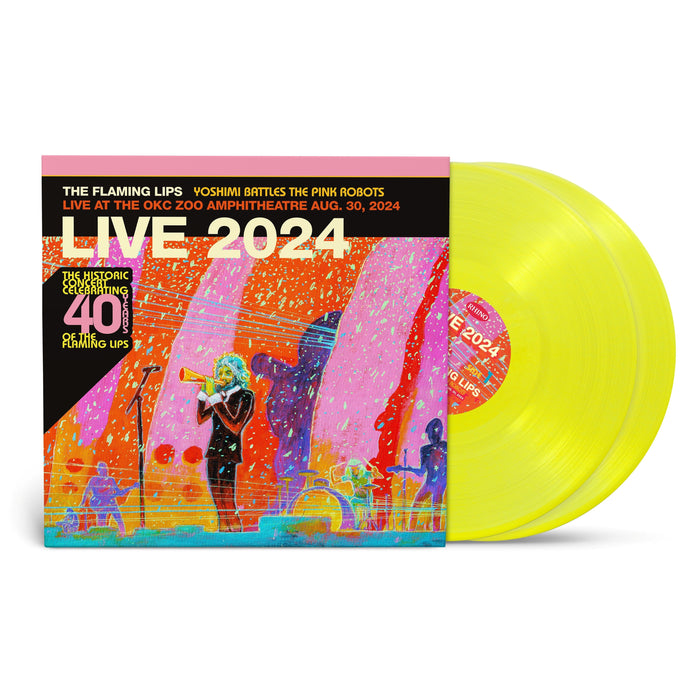 The Flaming Lips – Yoshimi Battles The Pink Robots (Live At The OKC Zoo Amphitheatre Aug. 30, 2024) (2xLP) LP vinyl record, image 2 of 2