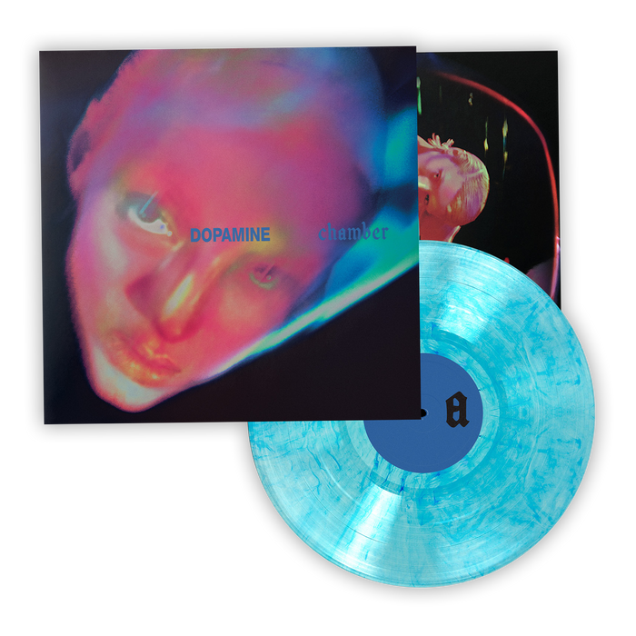 Fontaines D.C. – Dopamine Chamber (Indie, Blue Marble Vinyl) LP vinyl record, image 3 of 3