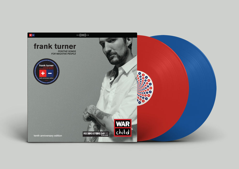 Frank Turner – Positive Songs For Negative People (2xLP, Red/Blue Vinyl) - Image 2