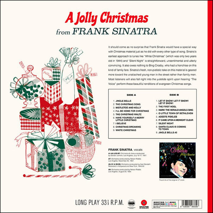 Frank Sinatra – A Jolly Christmas From Frank Sinatra (White vinyl) - Image 3