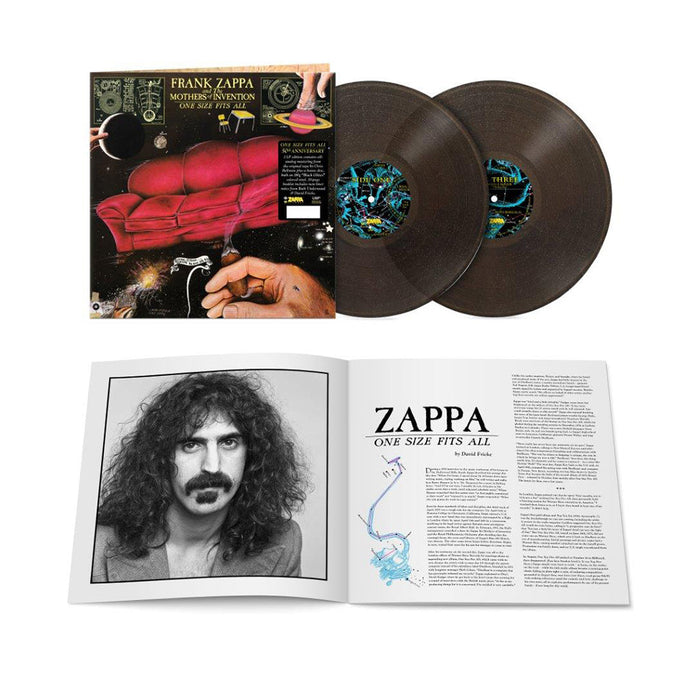 Frank Zappa, The Mothers – One Size Fits All (2xLP, Black glitter) - Image 2