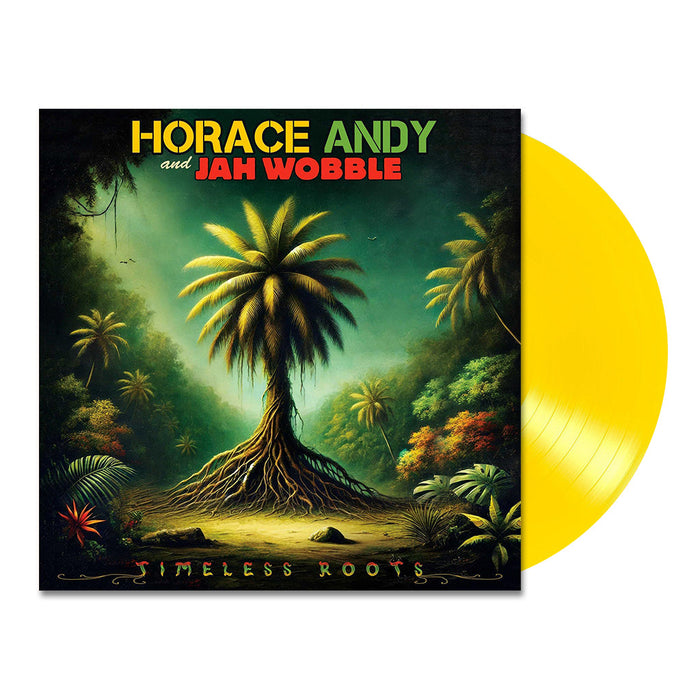 Horace Andy, Jah Wobble – Timeless Roots (Yellow Vinyl) LP vinyl record, image 2 of 2
