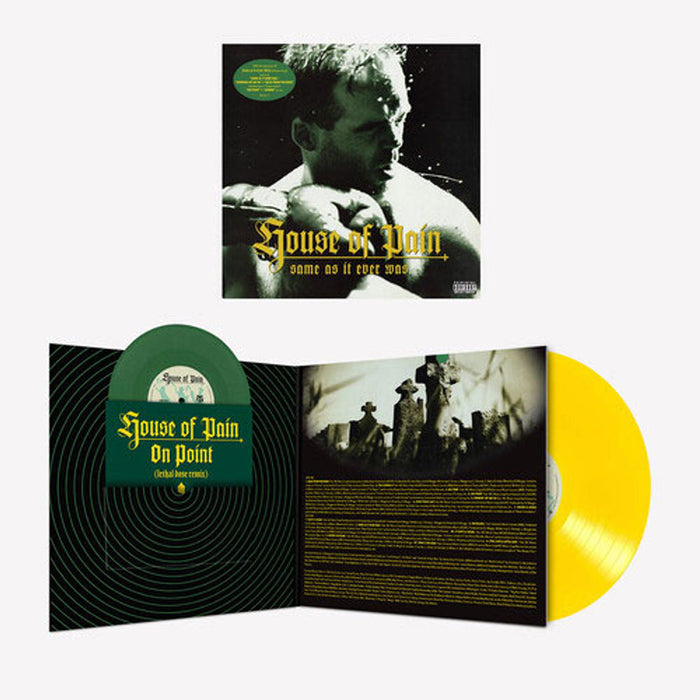 House Of Pain – Same As It Ever Was  (30th Anniversary, Yellow Vinyl + Green 7") - Image 2