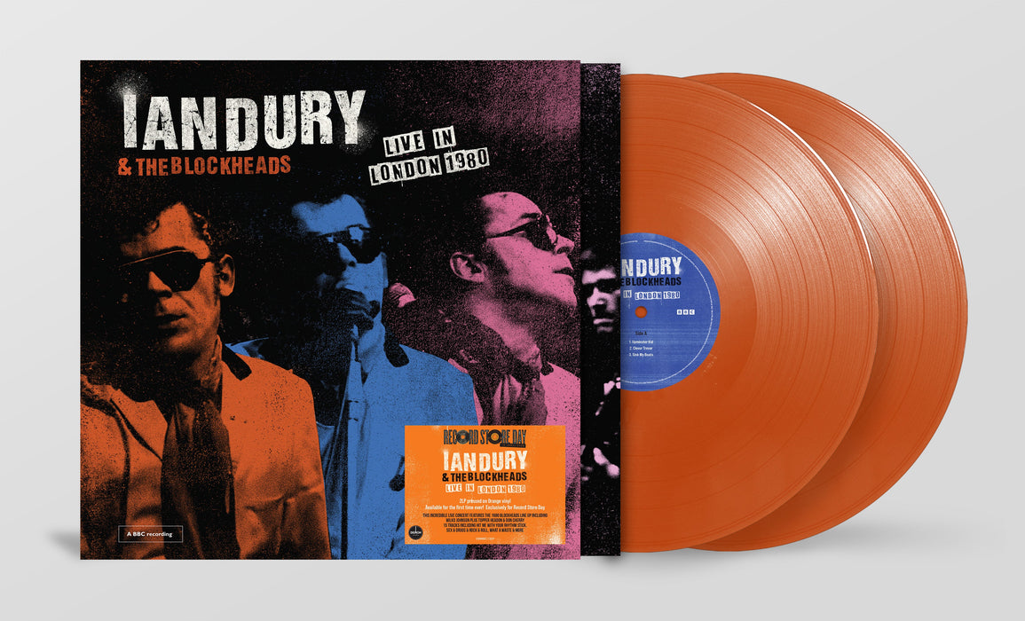 Ian Dury And The Blockheads – Live In London 1980 (2xLP, Orange vinyl, RSD 2026) - Image 2