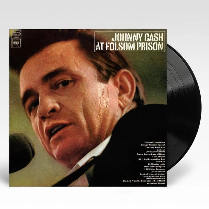 Johnny Cash – At Folsom Prison LP vinyl record, image 2 of 2