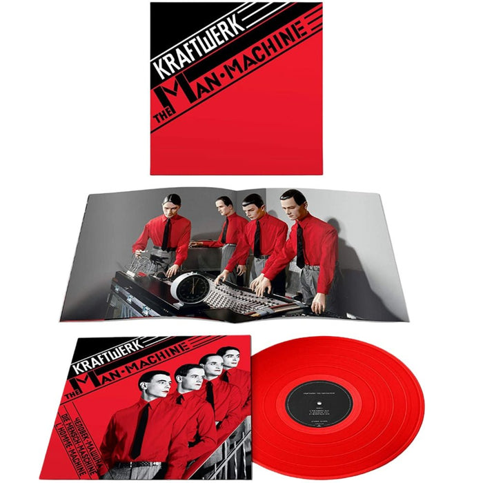 Kraftwerk – The Man•Machine (Red Vinyl) LP vinyl record, image 3 of 4