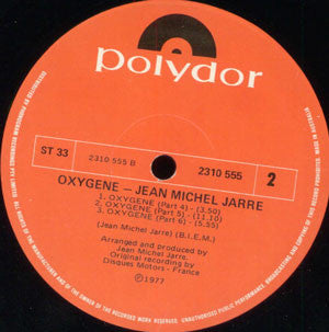 Jean-Michel Jarre – Oxygene LP vinyl record, image 3 of 4